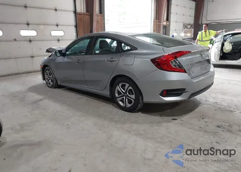 2017 Honda Civic Lx из США, поврежденный, VIN 19XFC2F58HE201034